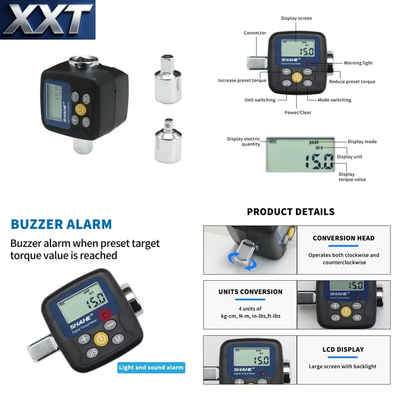 XXT Shahe Digital Torque Wrenc - огляд і ціна Electronics Repair Tools